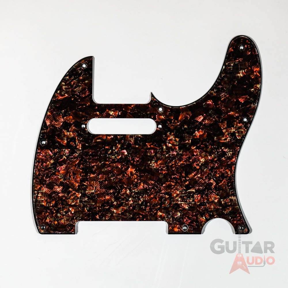 D'Andrea Pro Telecaster/Tele 8-Hole Guitar Pickguard - Copperhead