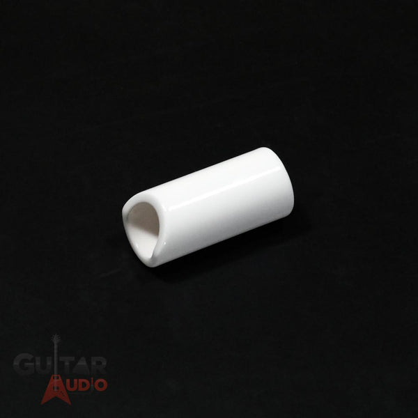 The Rock Slide, Ceramic Guitar Slide, Medium, Glacier White