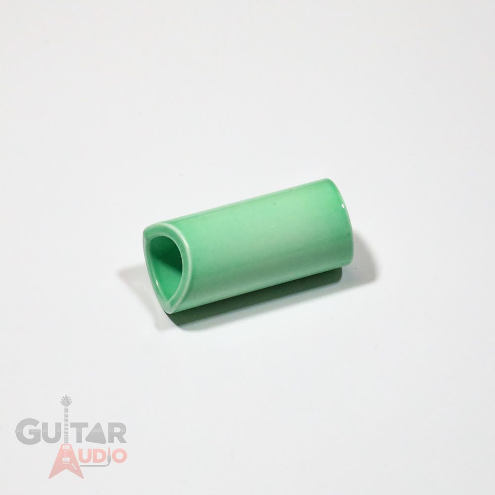 The Rock Slide, Ceramic Guitar Slide, Medium, Riptide Surf Green