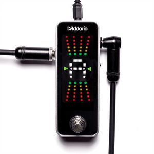 D'Addario Chromatic Guitar/Bass Pedal Tuner with True Bypass, PW-CT-20