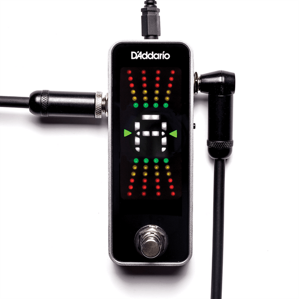 D'Addario Chromatic Guitar/Bass Pedal Tuner with True Bypass, PW-CT-20