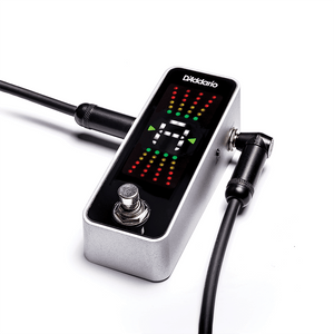 D'Addario Chromatic Guitar/Bass Pedal Tuner with True Bypass, PW-CT-20