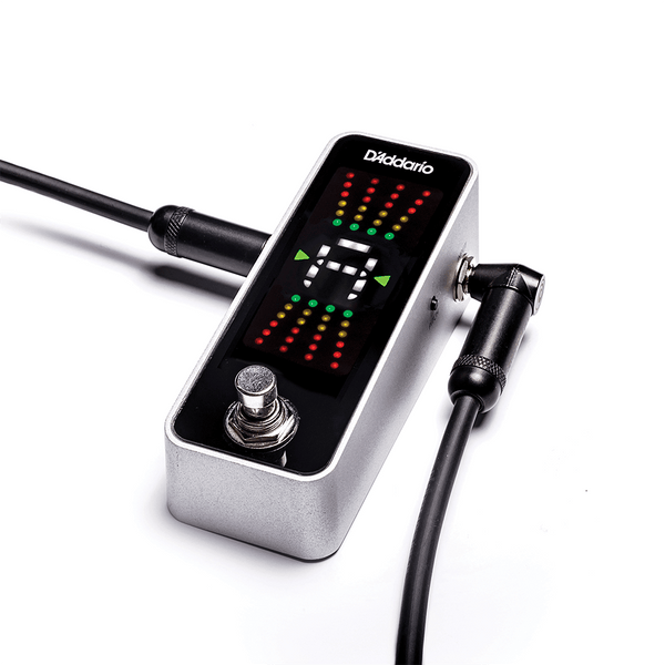 D'Addario Chromatic Guitar/Bass Pedal Tuner with True Bypass, PW-CT-20