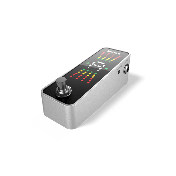 D'Addario Chromatic Guitar/Bass Pedal Tuner with True Bypass, PW-CT-20