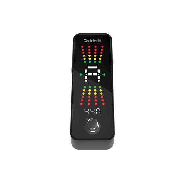 D'Addario CHROMATIC PLUS Guitar/Bass Pedal Tuner with Signal Buffer, PW-CT-23