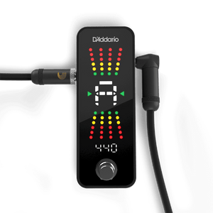 D'Addario CHROMATIC PLUS Guitar/Bass Pedal Tuner with Signal Buffer, PW-CT-23