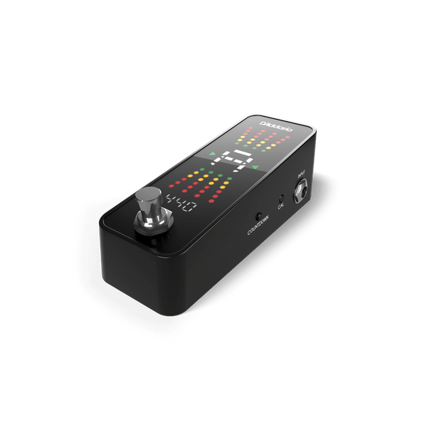 D'Addario CHROMATIC PLUS Guitar/Bass Pedal Tuner with Signal Buffer, PW-CT-23