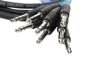 Elite Core 10' 25-pin D-Sub DB25 to 8 TRS Male 10ft Audio Cable Breakout Snake