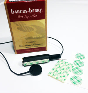 Barcus-Berry DISQOS Soundboard Acoustic Guitar Pickup w/External Mount Jack