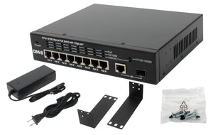 Elite Core DM-8 POE Ethernet 8 Channel Distributor for PM-16 Personal Monitor