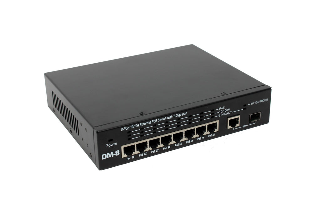 Elite Core DM-8 POE Ethernet 8 Channel Distributor for PM-16 Personal Monitor