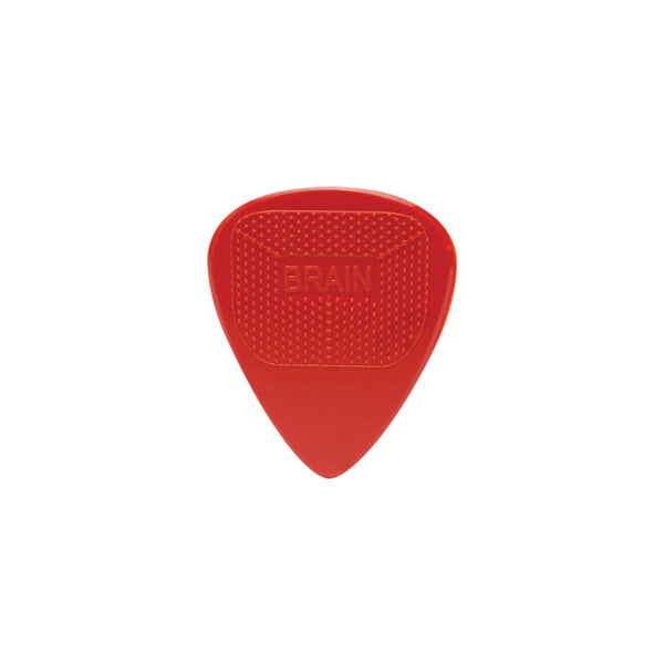 D'Andrea Snarling Dog Guitar Picks, Brain Picks, 72 Picks, .73mm Red