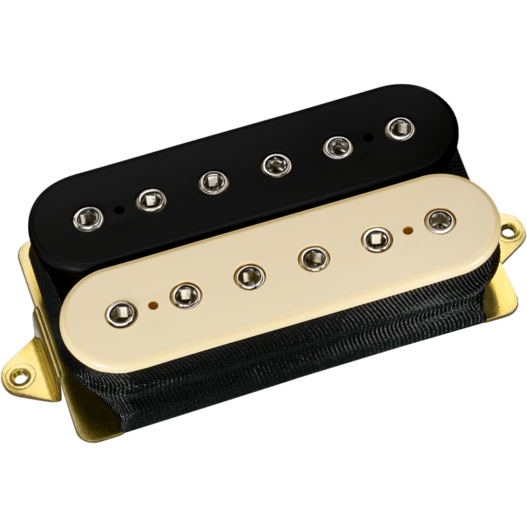 DiMarzio DP156BC Humbucker from Hell Guitar Pickup, Black/Cream