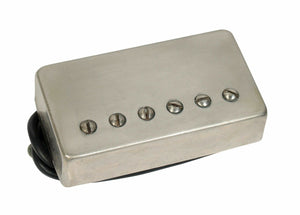 DiMarzio DP223N8 PAF 36th Anniversary Bridge Humbucker Guitar Pickup- Worn Nickel Cover