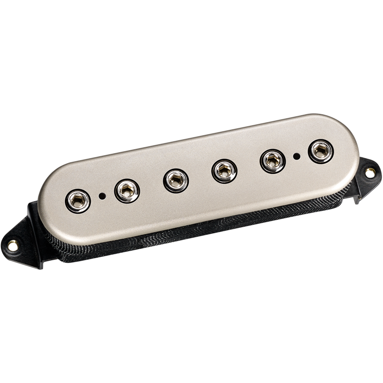 DiMarzio Dark Matter 2 F-Spaced Guitar MIDDLE Pickup, Nickel Satin, DP267F