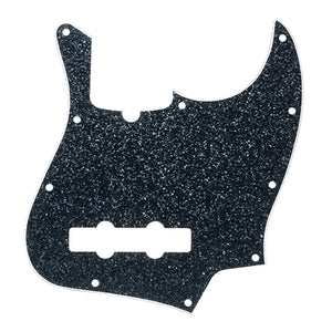 D'Andrea Pro Sparkle Pickguard for Fender Jazz/J-Bass - Black Sparkle, DPP-JB-BKS
