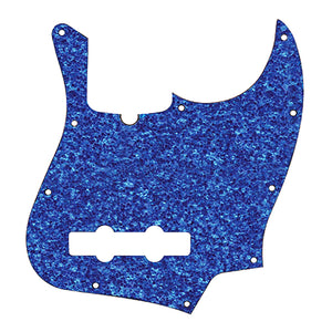 D'Andrea Pro Sparkle Pickguard for Fender Jazz/J-Bass - Blue Sparkle, DPP-JB-BLS
