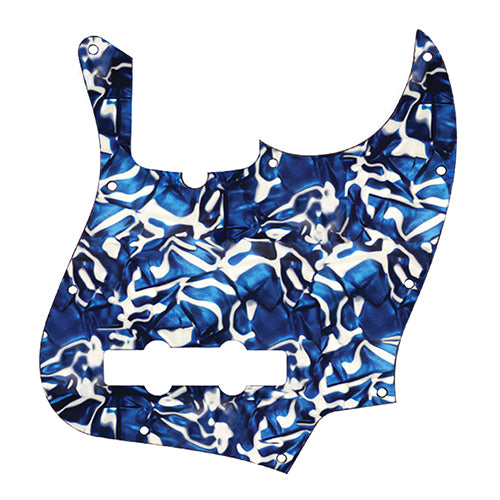 D'Andrea Pro Pearl Pickguard for Fender Jazz/J-Bass - Blue Swirl Pearl, DPP-JB-BSP