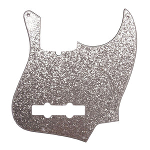 D'Andrea Pro Sparkle Pickguard for Fender Jazz/J-Bass - Silver Sparkle, DPP-JB-SIS