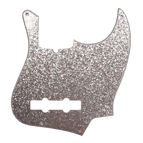 D'Andrea Pro Sparkle Pickguard for Fender Jazz/J-Bass - Silver Sparkle, DPP-JB-SIS
