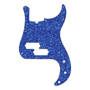 D'Andrea Pro Pickguard for Fender Precision/P-Bass - Blue Sparkle, DPP-PB-BLS