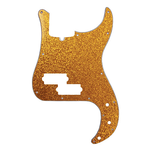 D'Andrea Pro Pickguard for Fender Precision/P-Bass - Gold Sparkle, DPP-PB-GOS
