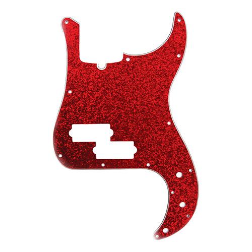 D'Andrea Pro Pickguard for Fender Precision/P-Bass - Red Sparkle, DPP-PB-RDS