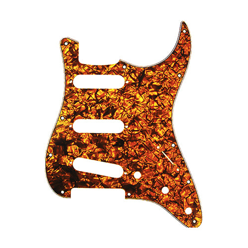D'Andrea Pro Stratocaster/Strat 11-Hole Pickguard- Orange Pearl, DPP-ST-ORP