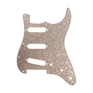 D'Andrea Pro Stratocaster/Strat 11-Hole Pickguard- Vintage Sparkle, DPP-ST-VNS