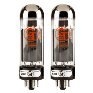 Groove Tubes Gold Series GT-E34L-S Matched Power Tubes Medium (4-7 GT) DUET/PAIR