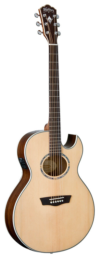 Washburn EA20SNB Nuno Signature Series Acoustic Electric Guitar - Natural