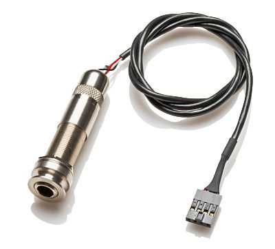 EMG ACS Acoustic Guitar Soundhole Pickup, Ivory w/ Chrome Poles (4653.00)