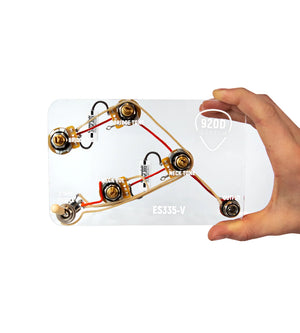 920D Custom ES-335 Vintage Upgraded Wiring Harness