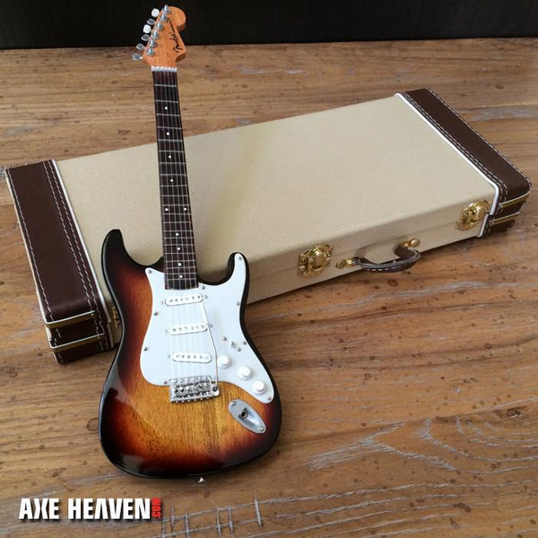 AXE HEAVEN Fender 60th Anniversary Miniature Strat Guitar Case, DISPLAY GIFT