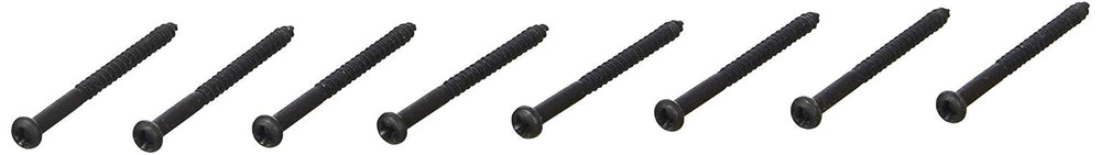 DiMarzio (8) BLACK Pickup Height Adjustment Screws for Fender Precision/P-Bass
