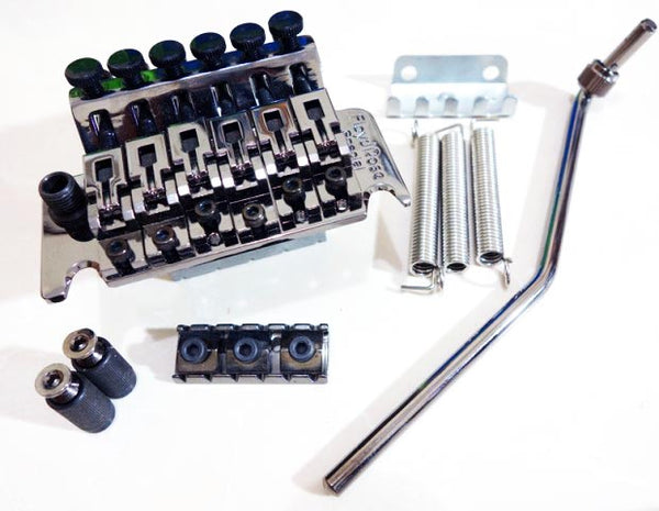 Floyd Rose FRTS5000 Special Series Tremolo Bridge System w/R3 Nut - BLACK NICKEL