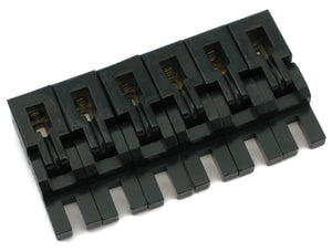 Genuine Floyd Rose FRS2BSSB Special Series Bridge Saddles Set - BLACK