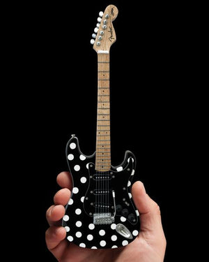 AXE HEAVEN Fender Buddy Guy Polka-Dot Strat MINIATURE Guitar Display Gift
