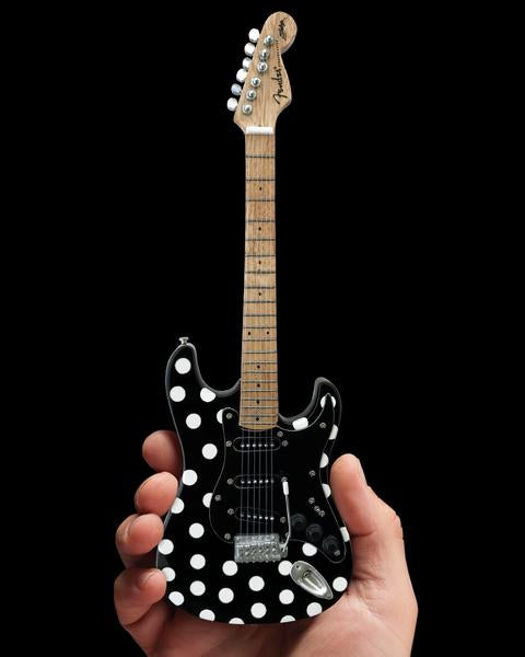 AXE HEAVEN Fender Buddy Guy Polka-Dot Strat MINIATURE Guitar Display Gift