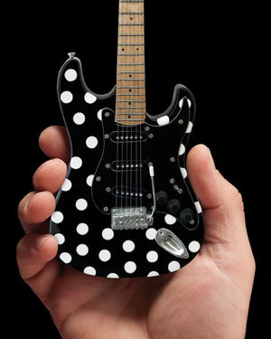 AXE HEAVEN Fender Buddy Guy Polka-Dot Strat MINIATURE Guitar Display Gift