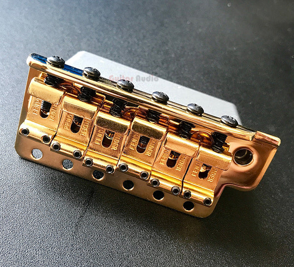 Genuine Fender American Vintage SRV Strat Left-Handed Tremolo Bridge - GOLD