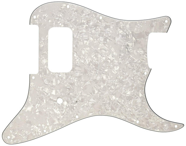 Genuine Fender 1 Humbucker Stratocaster/Strat Pickguard - White Moto Pearl