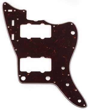 Genuine Fender Pure Vintage 4-Ply Pickguard, 65 Jazzmaster, Brown Tortoise Shell
