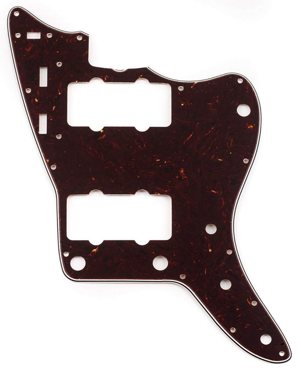 Genuine Fender Pure Vintage 4-Ply Pickguard, 65 Jazzmaster, Brown Tortoise Shell