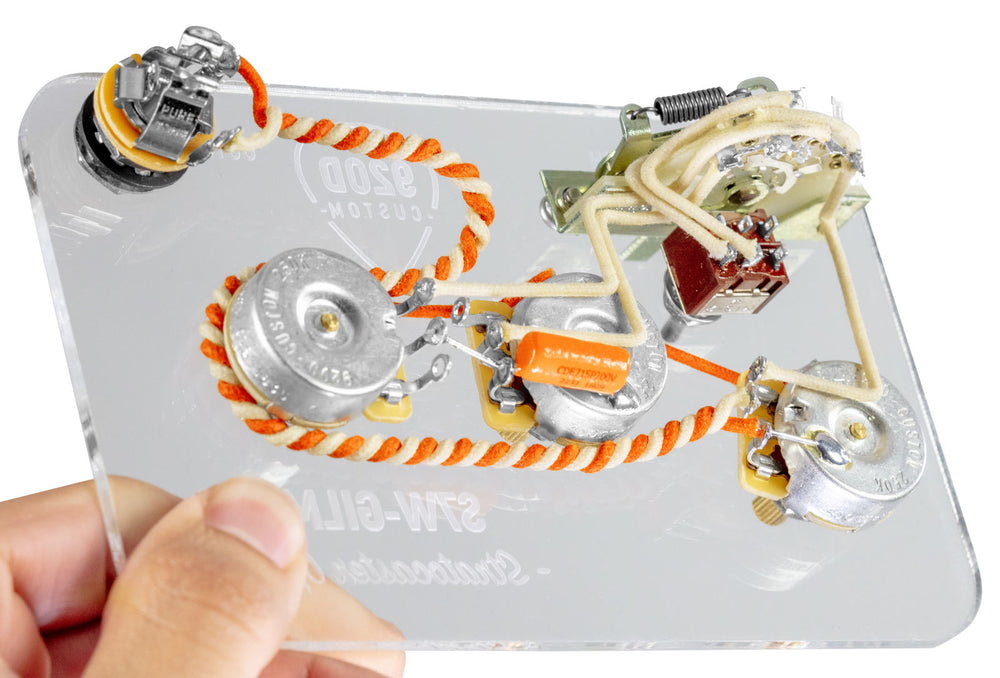 920D Custom S7W David Gilmour 7-Way Wiring Harness for S Style Guitar