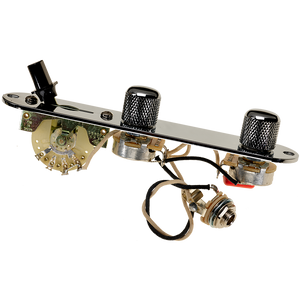 DiMarzio 3-Way Wiring Harness Chrome Control Plate for Fender Tele/Telecaster