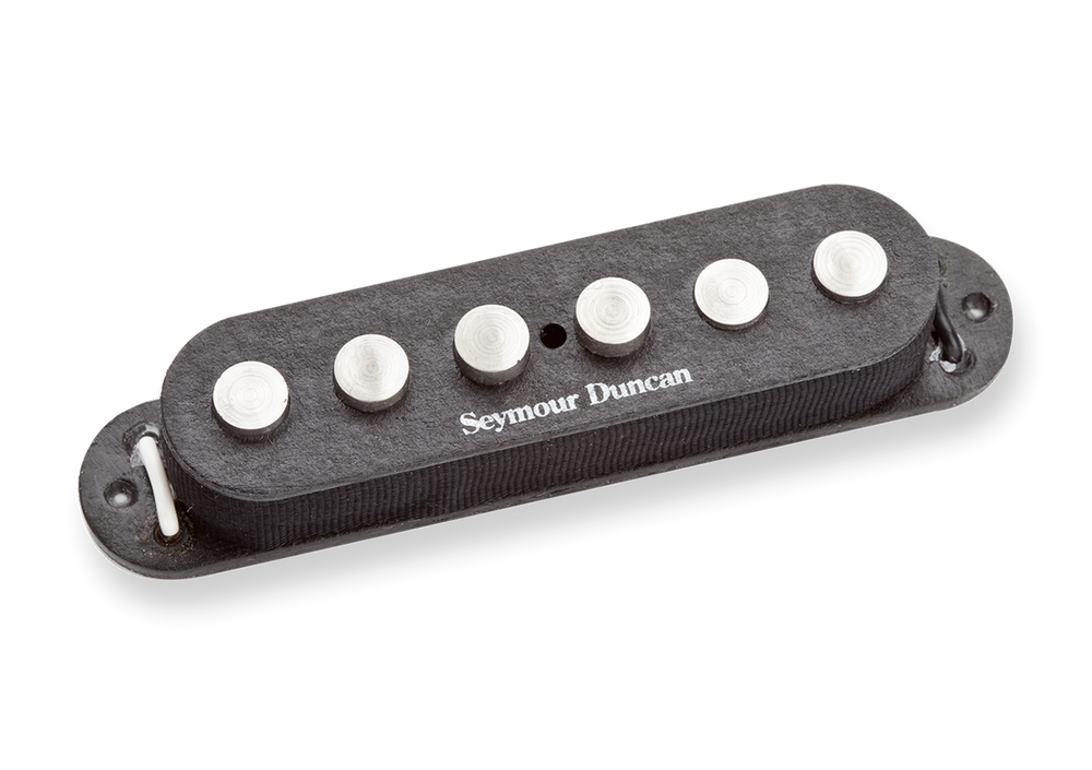Seymour Duncan SSL-7 Quarter Pounder Staggered for Stratocaster, Black, 11202-09