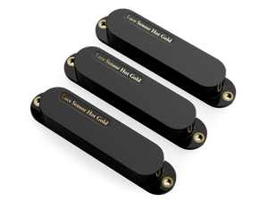 Lace Sensor Hot Gold with Hot Bridge Set (6.0K, 6.0K, 13.2K), Black