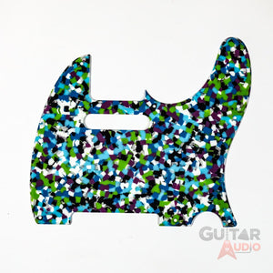 D'Andrea Pro Telecaster/Tele 8-Hole Guitar Pickguard - Ice Feti