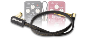 EBS Premium Gold Flat Patch Cables, 28 centimeters